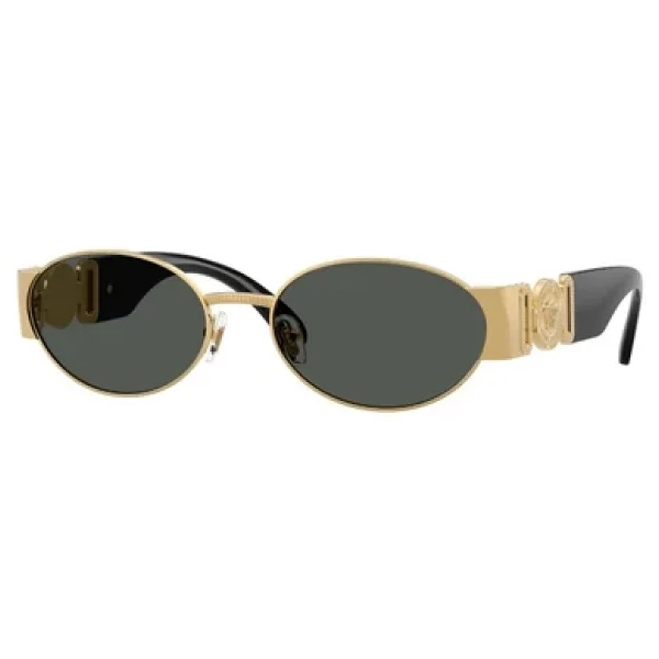 Versace VE2299 100287 Gold-Dark Grey Erkek Güneş Gözlüğü - Görsel 6