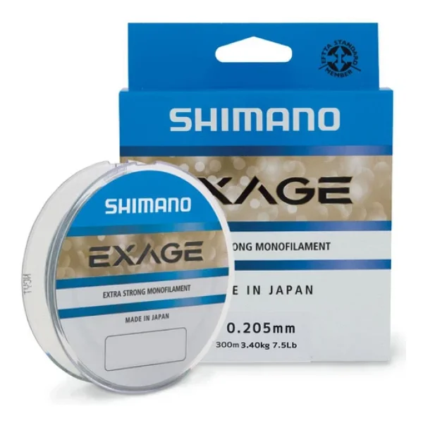 Shimano Exage 300 m 0.205 mm 3.4 kg Monofilament Misina - Görsel 2