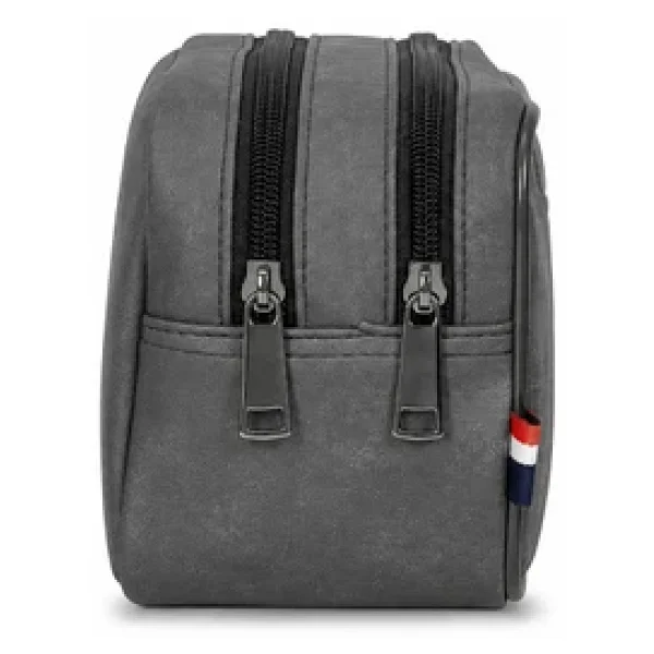 U.S. Polo Assn. Erkek Portföy El Çantası Antrasit Çok Bölmeli Fermuarlı Erkek Çanta PLTRS25002 - Görsel 5