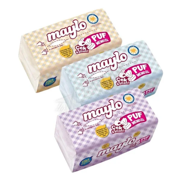 Maylo Yaz Serisi Puf Mendil 150'LI - Görsel 3