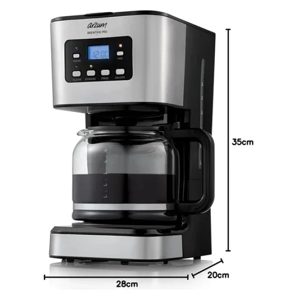 Arzum AR3073 Brewtime Pro Filtre Kahve Makinesi - Görsel 5