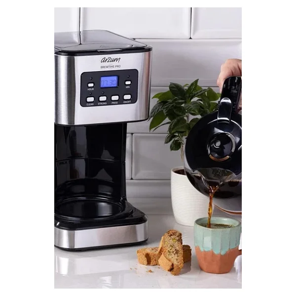 Arzum AR3073 Brewtime Pro Filtre Kahve Makinesi - Görsel 7