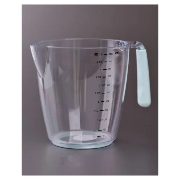 Ölçü ve Hamur Kabı 1000 ML - Silikon Sap - Görsel 5