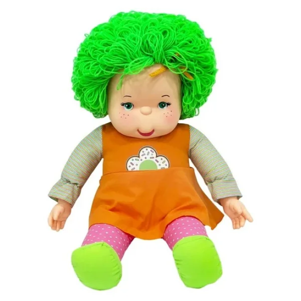 Unutulmaz Bir Hediye - 70 Cm Lahana Sacli Gokkusagi Bebek - Görsel 3