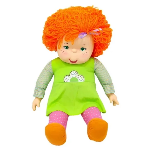 Unutulmaz Bir Hediye - 70 Cm Lahana Sacli Gokkusagi Bebek - Görsel 4