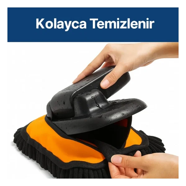 Polham Ve Ls-426 Uyumlu Yedek Araç Yıkama Mopu, Oto Temizleme Fırçası Yedek Mop, Çizmez, Süper Emici, Kolay Tak-çıkar - Görsel 9