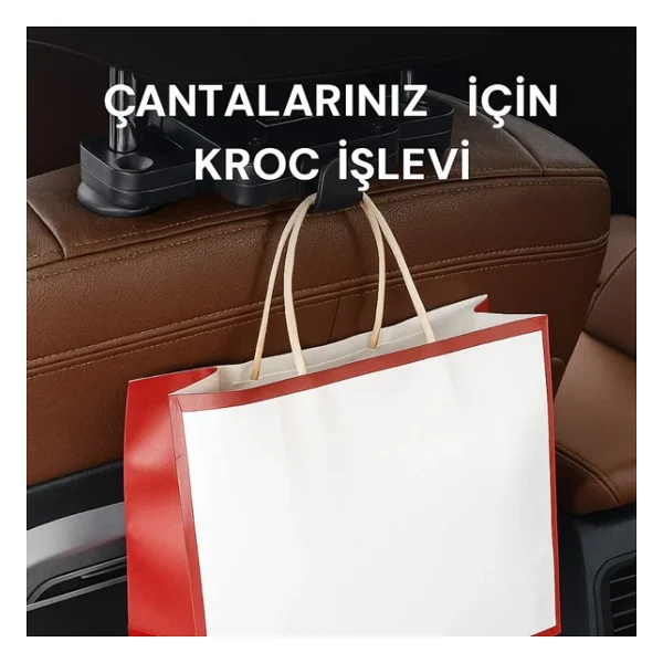 Polham Ayarlanabilir Ergonomik Boyun Ve Baş Desteği Yastık / Konforlu Sürüş, Maksimum Destek, Universal - Görsel 5