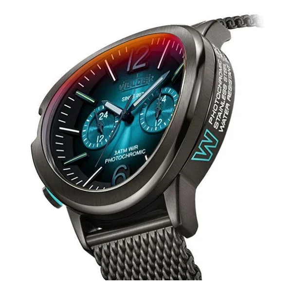Welder Edge WWMD1015 Hasır Kordon Füme Erkek Kol Saati - Görsel 8