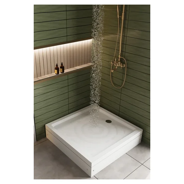Icon Banyo 80 X 80 Kare Panelli H:15 Duş Teknesi - Görsel 2