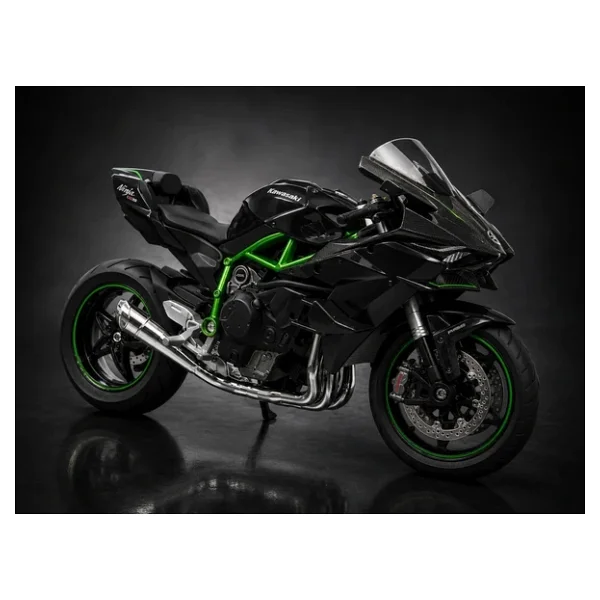 Maisto Kawasaki Ninja H2 R Model Motosiklet 1:12 Ölçek - Görsel 2