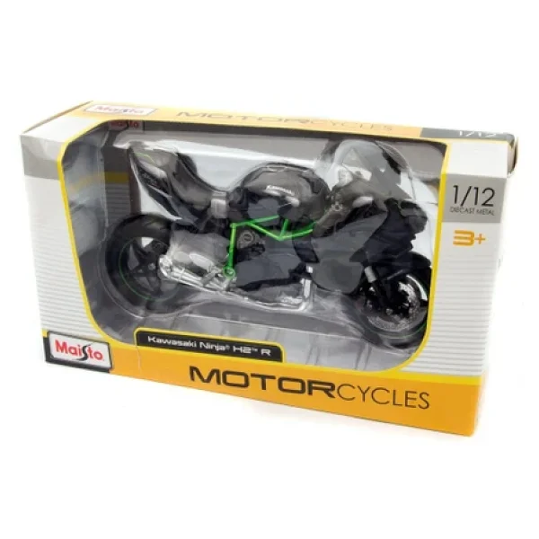 Maisto Kawasaki Ninja H2 R Model Motosiklet 1:12 Ölçek - Görsel 3