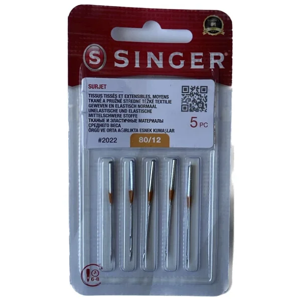 Singer Overlok Iğnesi 80/12 Numara - Görsel 3