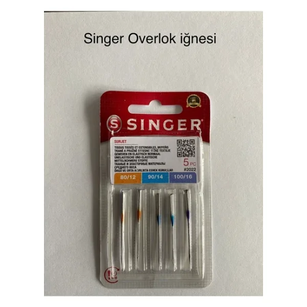 Singer Overlok Makinesi İğnesi Karışık - Görsel 3