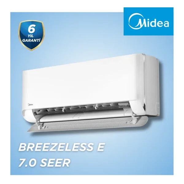 Midea Breezeless E CB1-18HRFN8 A++ 18000 BTU Inverter Duvar Tipi Klima - Görsel 2