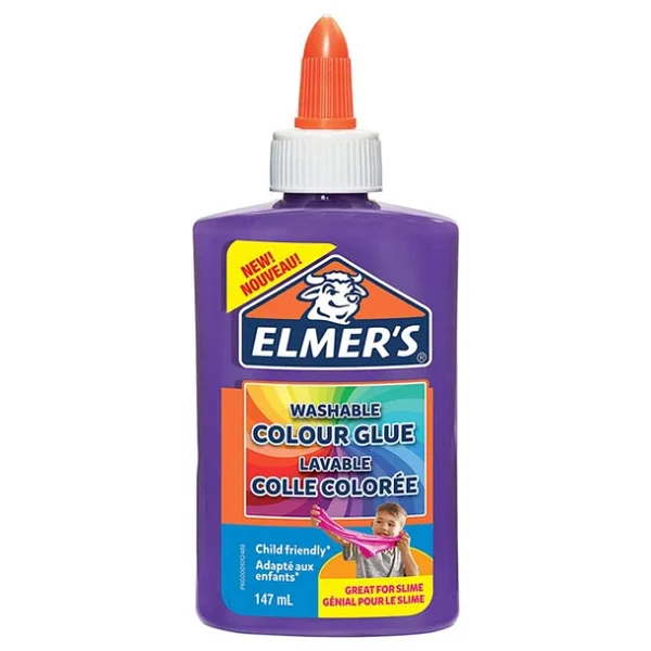 Elmer's Mat Renkli Yapıştırıcı 147 ml Mor - Görsel 4