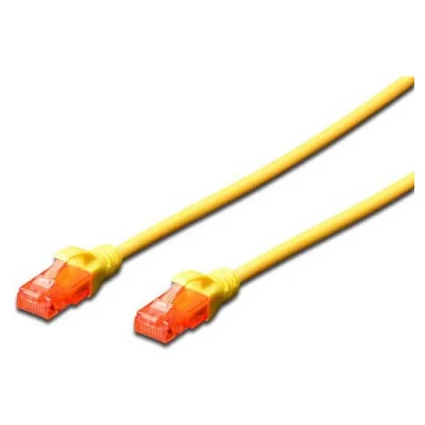 Digitus DK-1617-0025 U-UTP 0.25 m Sarı CAT6 Patch Kablo - Görsel 3