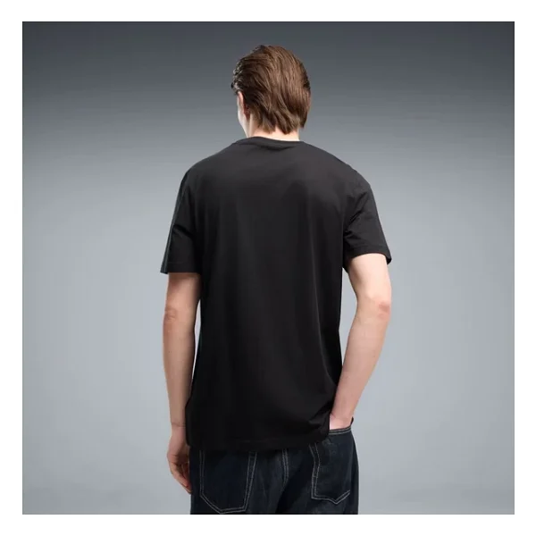 Puma Essentials Relaxed No. 1 Logo 689153-01 Siyah Kısa Kollu Bisiklet Yaka Erkek Tişört - Görsel 10