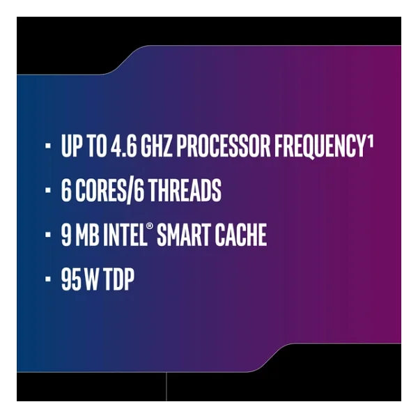 Intel i5-9600K Altı Çekirdek 3.7 GHz İşlemci - Görsel 5