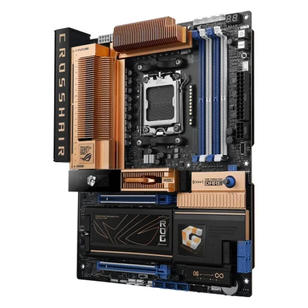 Asus ROG Crosshair 2006 X870E AMD AM5 DDR5 ATX Anakart - Görsel 2