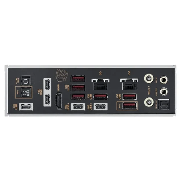 Asus ROG Crosshair 2006 X870E AMD AM5 DDR5 ATX Anakart - Görsel 5