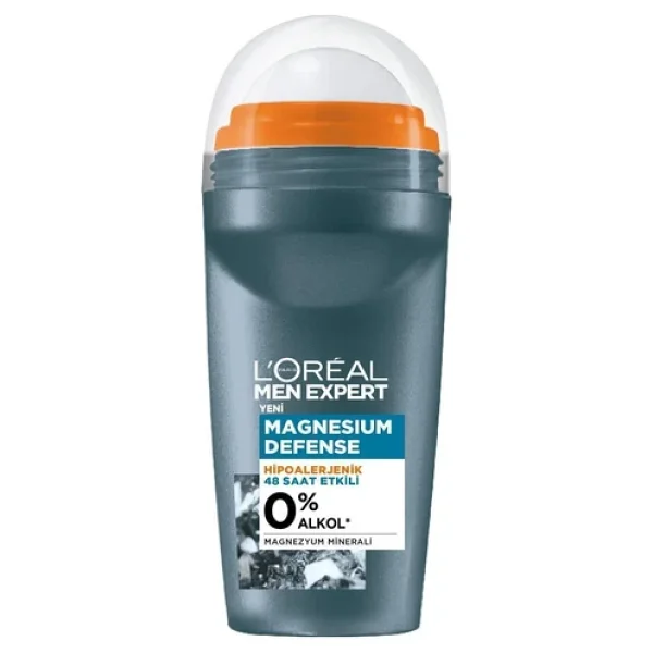 L'Oreal Paris Men Expert Magnesium Defense Roll-On 50 ml - Görsel 3