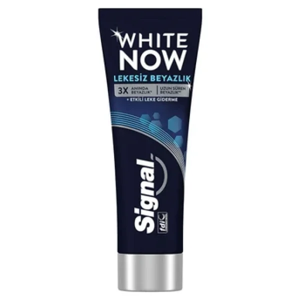 Signal White Now Lekesiz Beyazlık 75 ml Florürlü Diş Macunu - Görsel 3