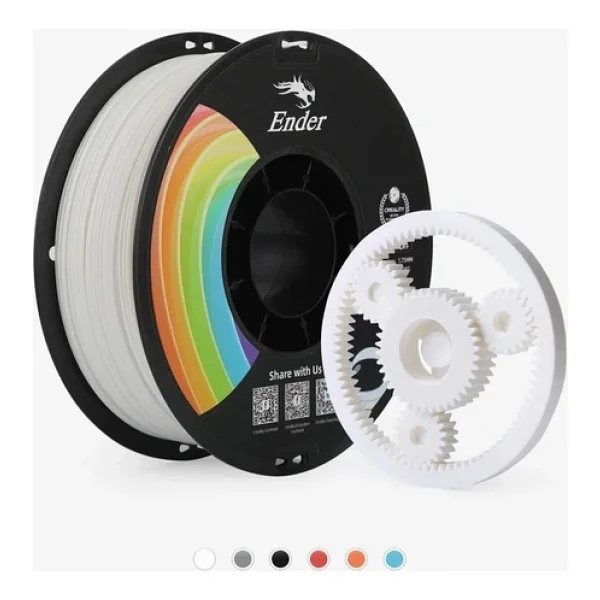 Creality Ender PLA Plus 1.75 mm 1 kg Beyaz Filament - Görsel 8
