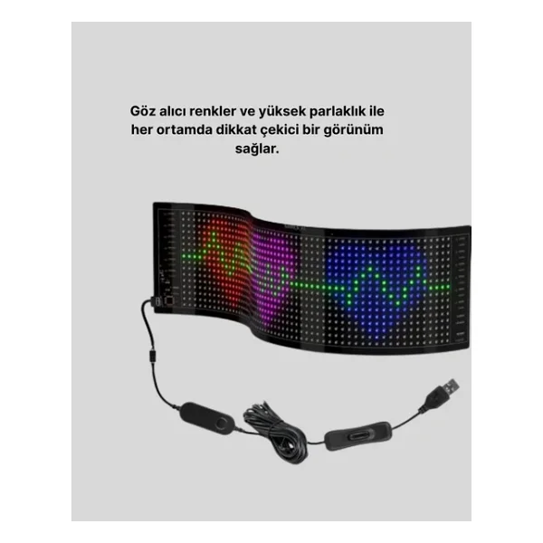 Şık ve Fonksiyonel Rgb LED Panel Canlı Renk Yansımalı Işık Sistemi - Görsel 7