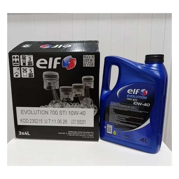 Elf Evolution 700 STI-S 10W-40 4 lt Motor Yağı - 2026 - Görsel 5