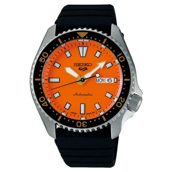 Seiko 5 Sports SKX SRPL8 Silikon Kordon Erkek Kol Saati - Görsel 2