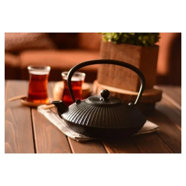 Taşev Mate 1150 ml Döküm Demlik - Görsel 3