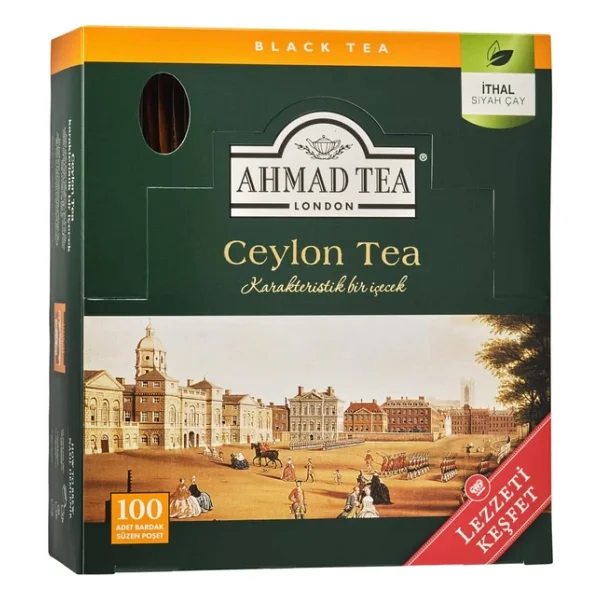 Ahmad Tea Ceylon Tea 2 gr 100'lü Bardak Poşet Çay - Görsel 10