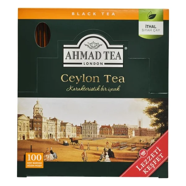 Ahmad Tea Ceylon Tea 2 gr 100'lü Bardak Poşet Çay - Görsel 9
