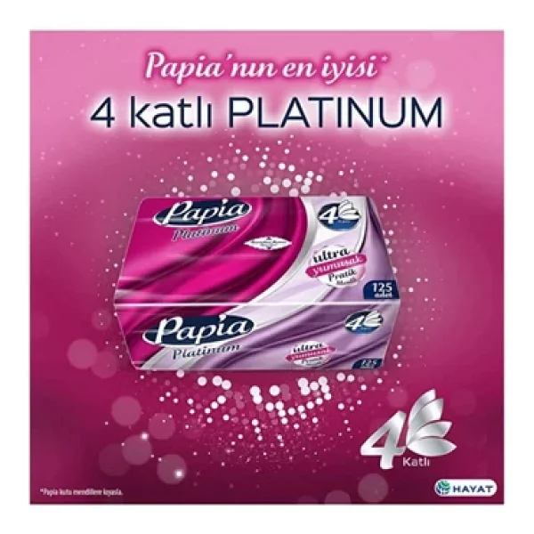 Papia Platinum Pratik Mendil X 3 Paket - Görsel 4