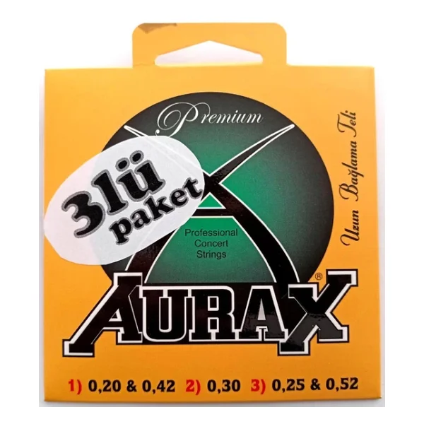 Aurax 3ARX20 Üçlü Paket Uzun Sap Bağlama Teli 0,20 Profesyonel - Görsel 2