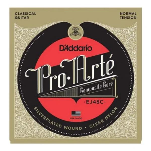 D'Addario EJ45C Pro-Arte Composite Normal Tension Klasik Gitar Teli - Görsel 5