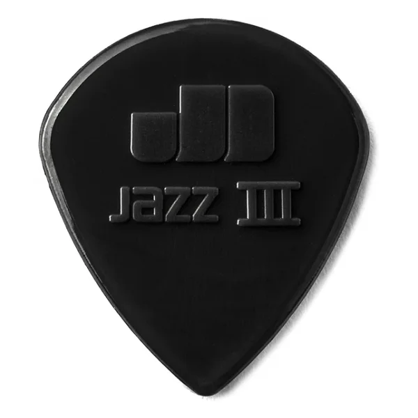 Jim Dunlop 47R3S Gitar Penası 3 Adet Nylon Jazz III Black Pena - Görsel 7