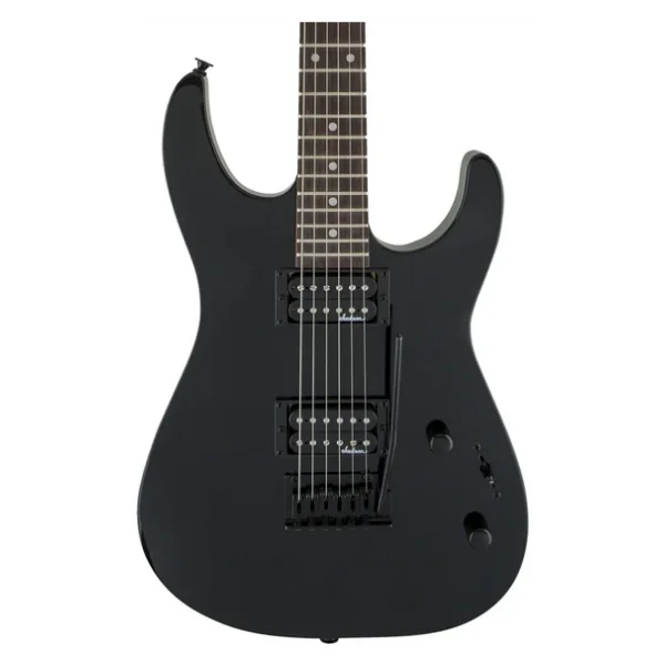 Jackson JS11 Elektro Gitar Dinky 2-Point Tremolo Amaranth Klavye Gloss Black - Görsel 4