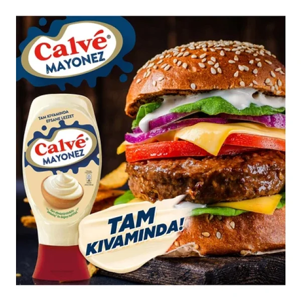 Calve Ketçap 600 G + Mayonez Yağı Azaltılmış 540 G 2'li Set X3 Adet - Görsel 6
