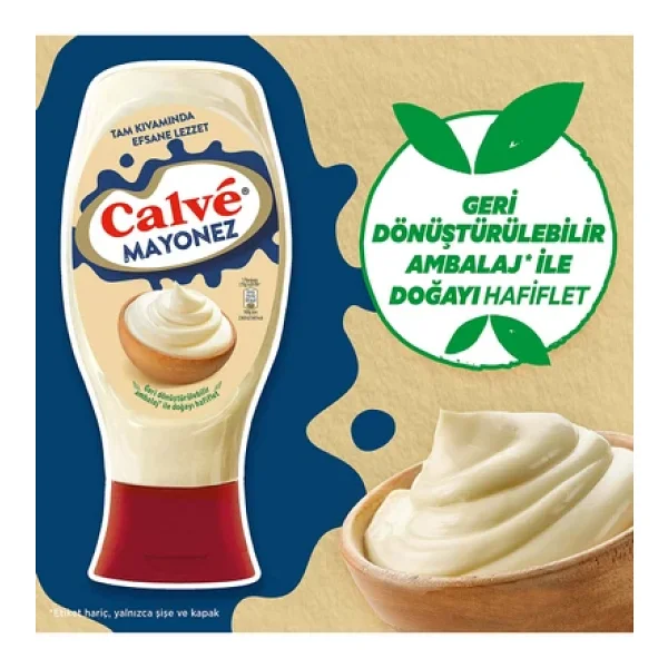 Calve Ketçap 600 G + Mayonez Yağı Azaltılmış 540 G 2'li Set X3 Adet - Görsel 7