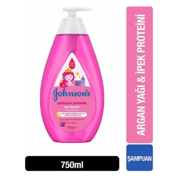 Johnson's Baby Işıldayan Parlaklık Bebek Şampuanı 750 ml 3 Adet - Görsel 2