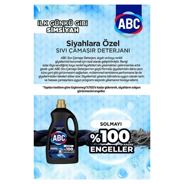 ABC Sıvı Deterjan Renkliler&Siyahlar 2'Lİ Set - Görsel 4