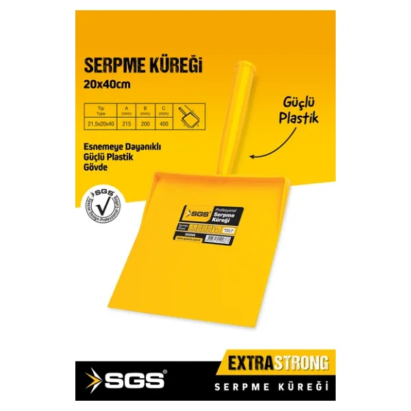SGS 986 Serpme Küreği Ve Temizlik Küreği Faraş - Görsel 3