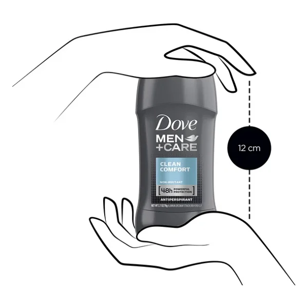 Dove Men Care Clean Comfort 50 ml Erkek Stick Deodorant - Görsel 5