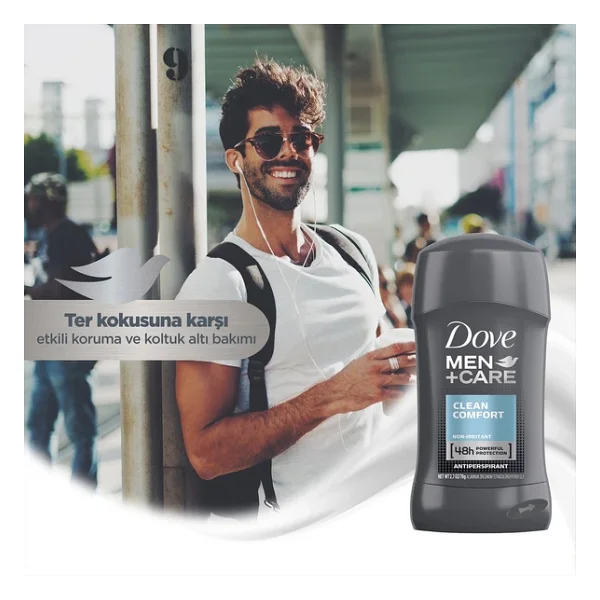 Dove Men Care Clean Comfort 50 ml Erkek Stick Deodorant - Görsel 4