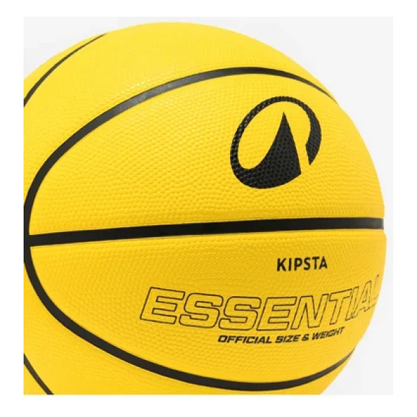 Kipsta Basketbol Topu - 5 Numara - Sarı - Essential R100 Decathlon - Görsel 3