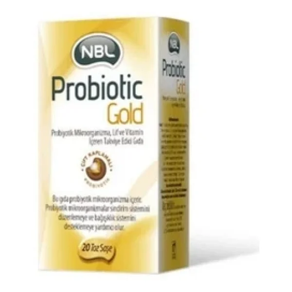 NBL Probiotic Gold 20 Saşe - Görsel 2