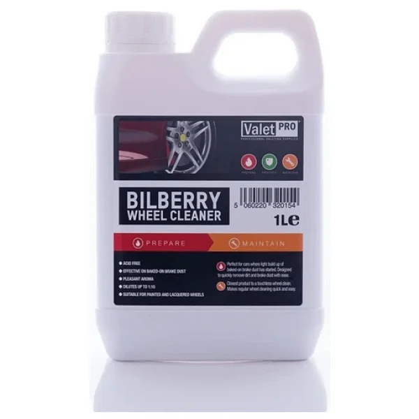 Valet Pro Bilberry Wheel Cleaner - Konsantre Ph Nötr Jant Temizleyici 1 L - Görsel 6