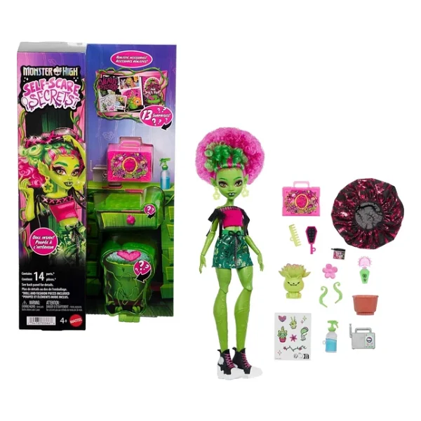 Monster High Güzellik Sırları Venüs Bebeği JHK45 - Görsel 10