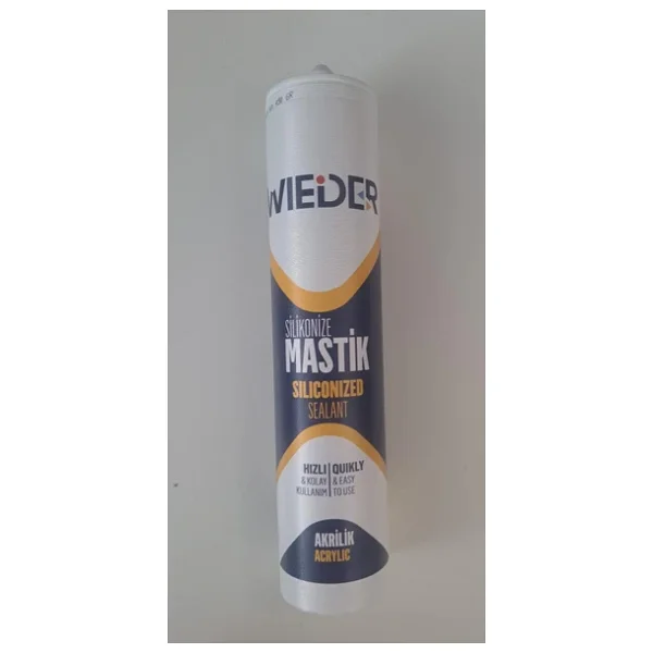 Wieder 450 gr Silikonize Mastik - Görsel 5